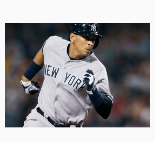 Alex Rodriguez running bases