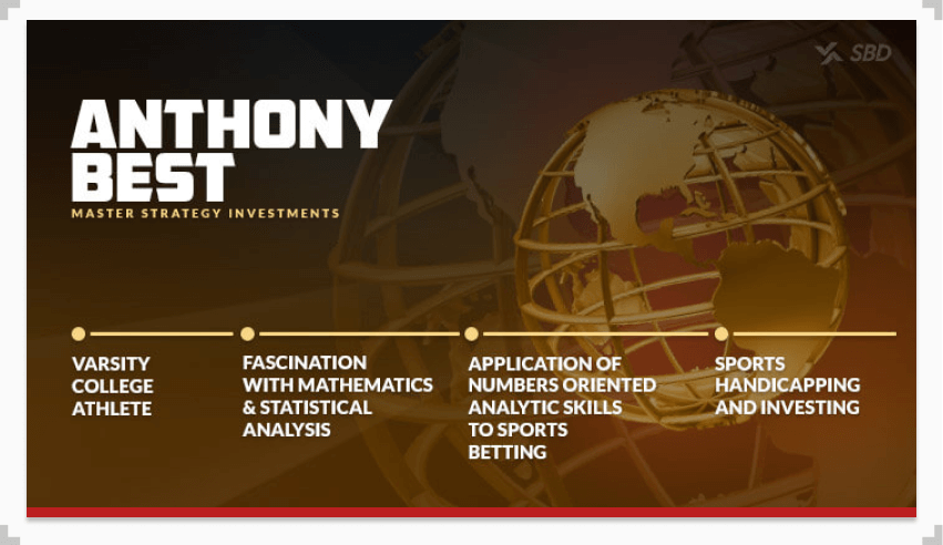 infographic showing a timeline of anthony best's skillset