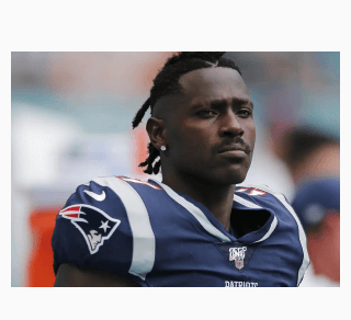 Antonio Brown with New England Patriots