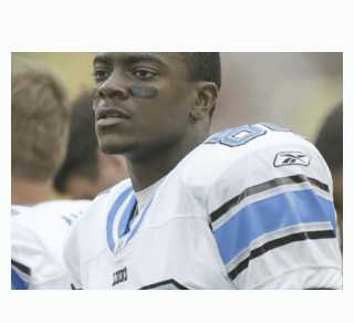 Charles Rogers on sideline