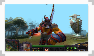 screenshot of gameplay in the game DOTA 2