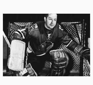 Glenn Hall in net