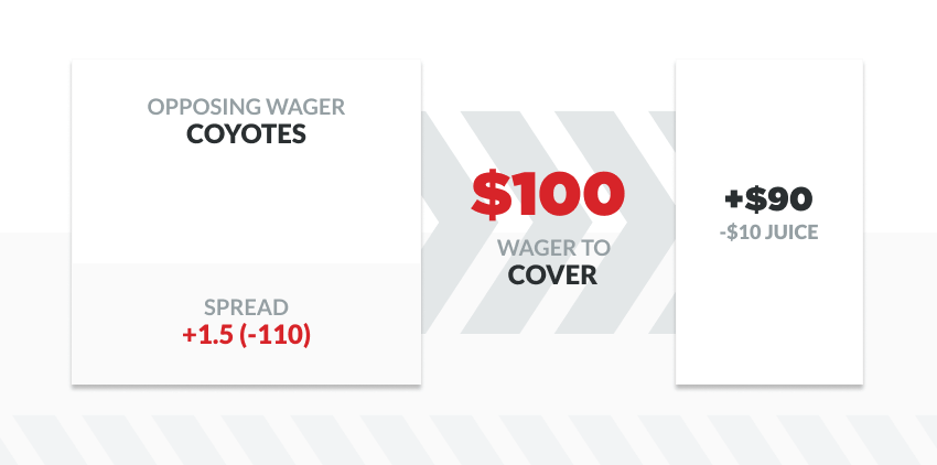 infographic illustrating how you can use bet hedging to mitigate losses