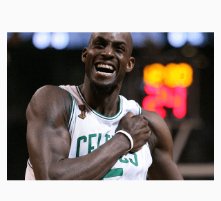 Kevin Garnett laughing