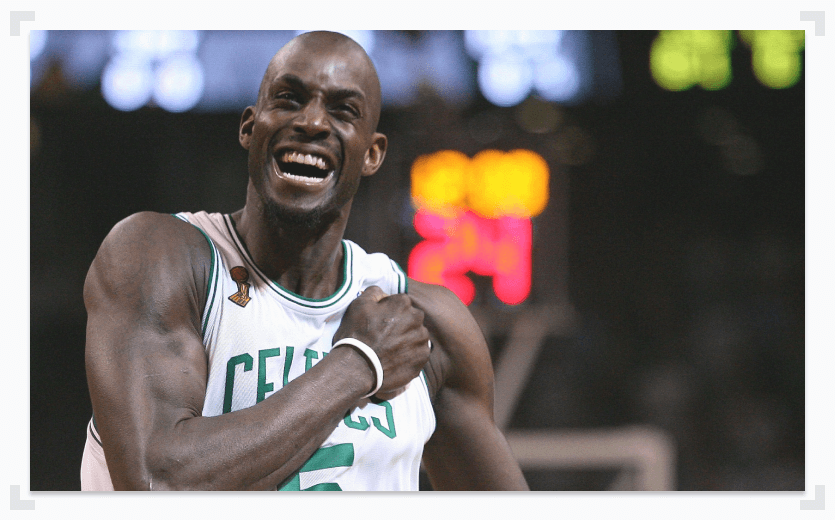 Kevin Garnett laughing 