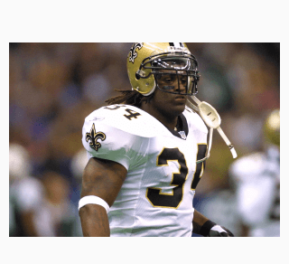 Ricky Williams New Orleans Saints