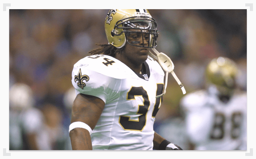 Ricky Williams New Orleans Saints