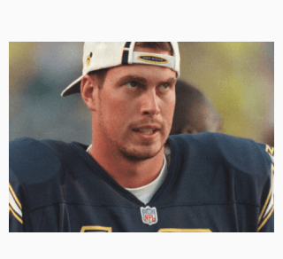 Ryan Leaf with backwards hat