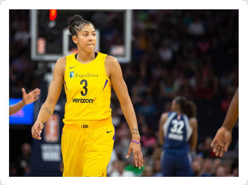 Two-time WNBA MVP winner Candace Parker