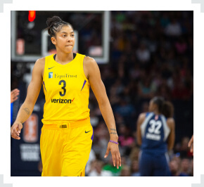 Two-time WNBA MVP winner Candace Parker