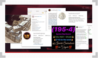 infographics showing examples of different scams fraudulent handicappers pull