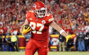 Kansas City Chiefs star tight end Travis Kelce.