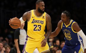 Los Angeles Lakers star forward LeBron James.