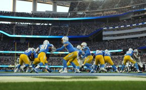 Los Angeles Chargers offense during NFL Week 7.