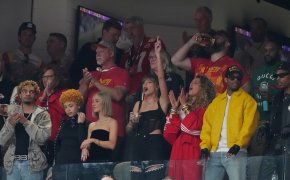 Taylor Swift at the Super Bowl