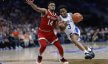 Duke Blue Devils guard Jeremy Roach drives around North Carolina State Wolfpack guard Casey Morsell