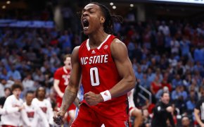North Carolina State Wolfpack guard DJ Horne