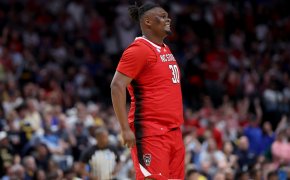 North Carolina State Wolfpack forward DJ Burns Jr