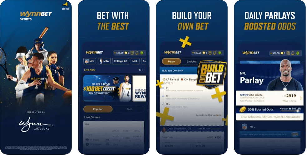 WynnBET Review App Store Touts Screenshot